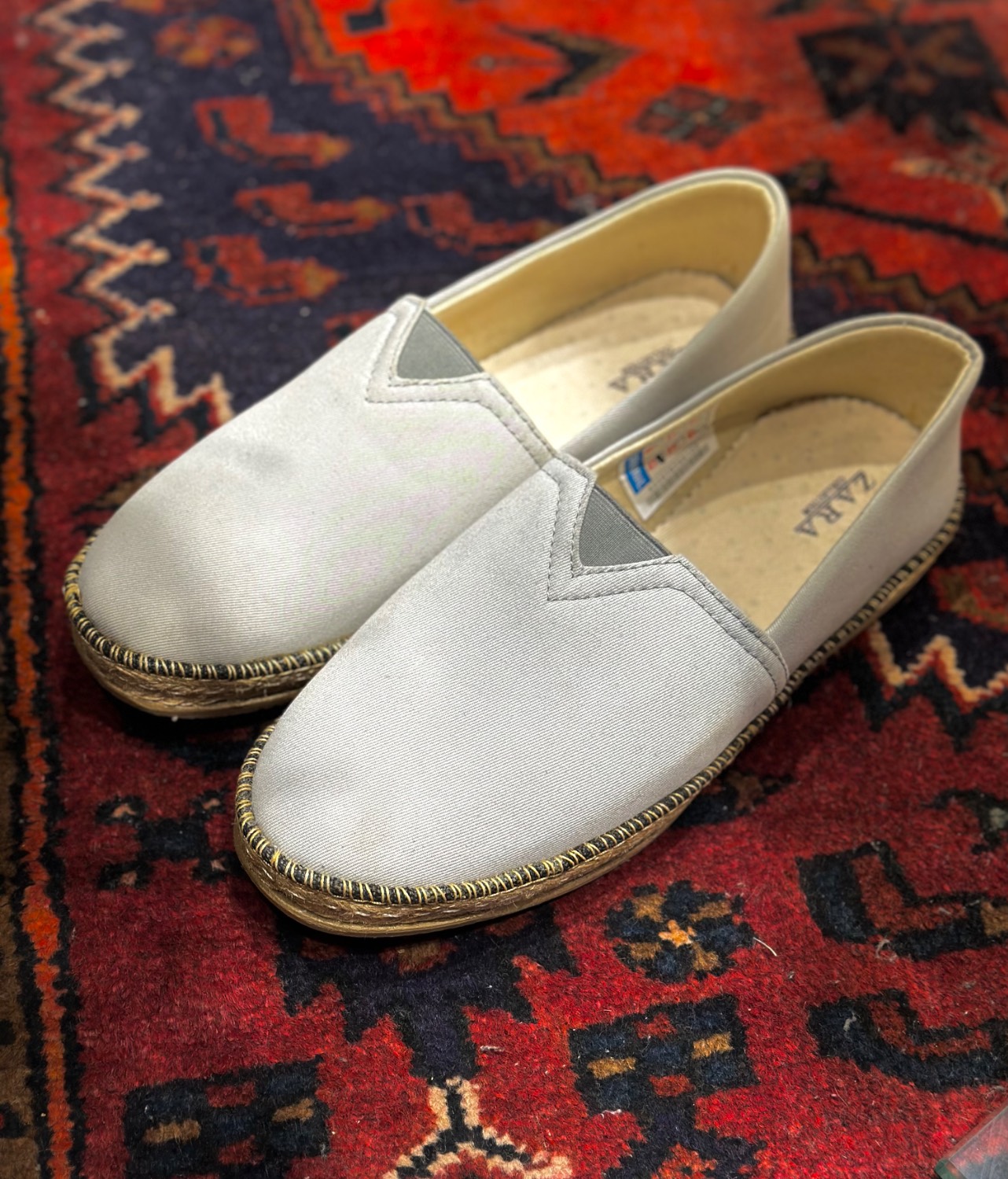 گیوه مردانه طوسی